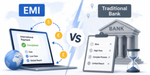 EMI vs Traditional Bank for International Business Payments